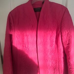 Dana Bachman pink quilted jacket